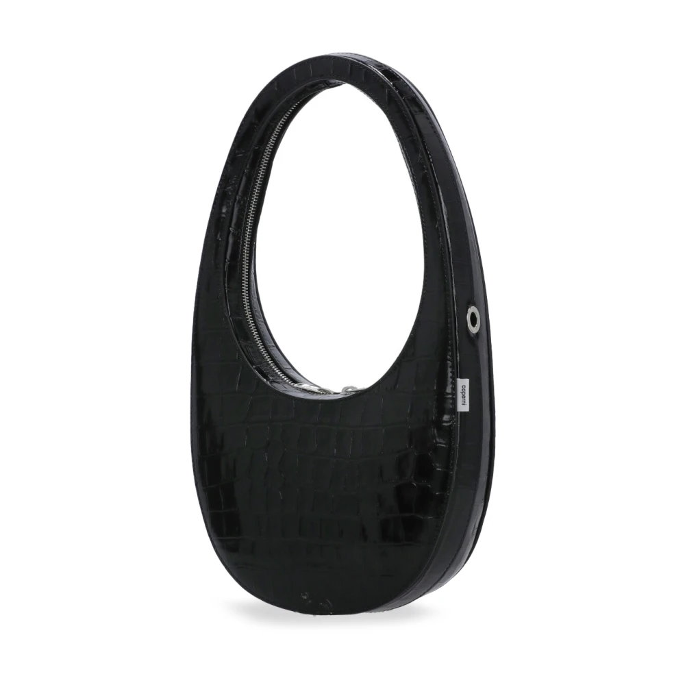 Coperni Zwarte Schoudertas met Logo Black Dames