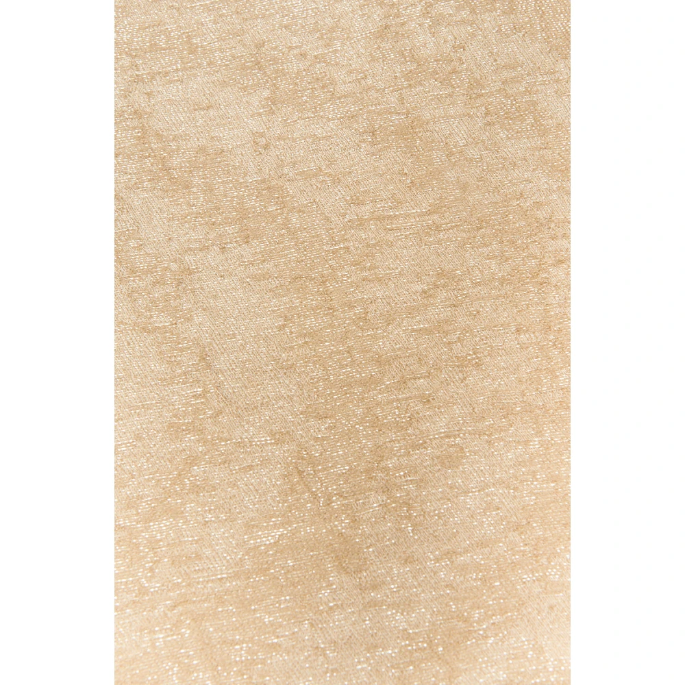 PESERICO Model viscose en lurex hoofddoek Brown Dames
