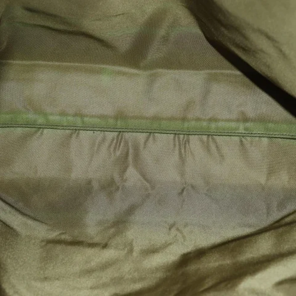 Prada Vintage Pre-owned Fabric totes Green Dames