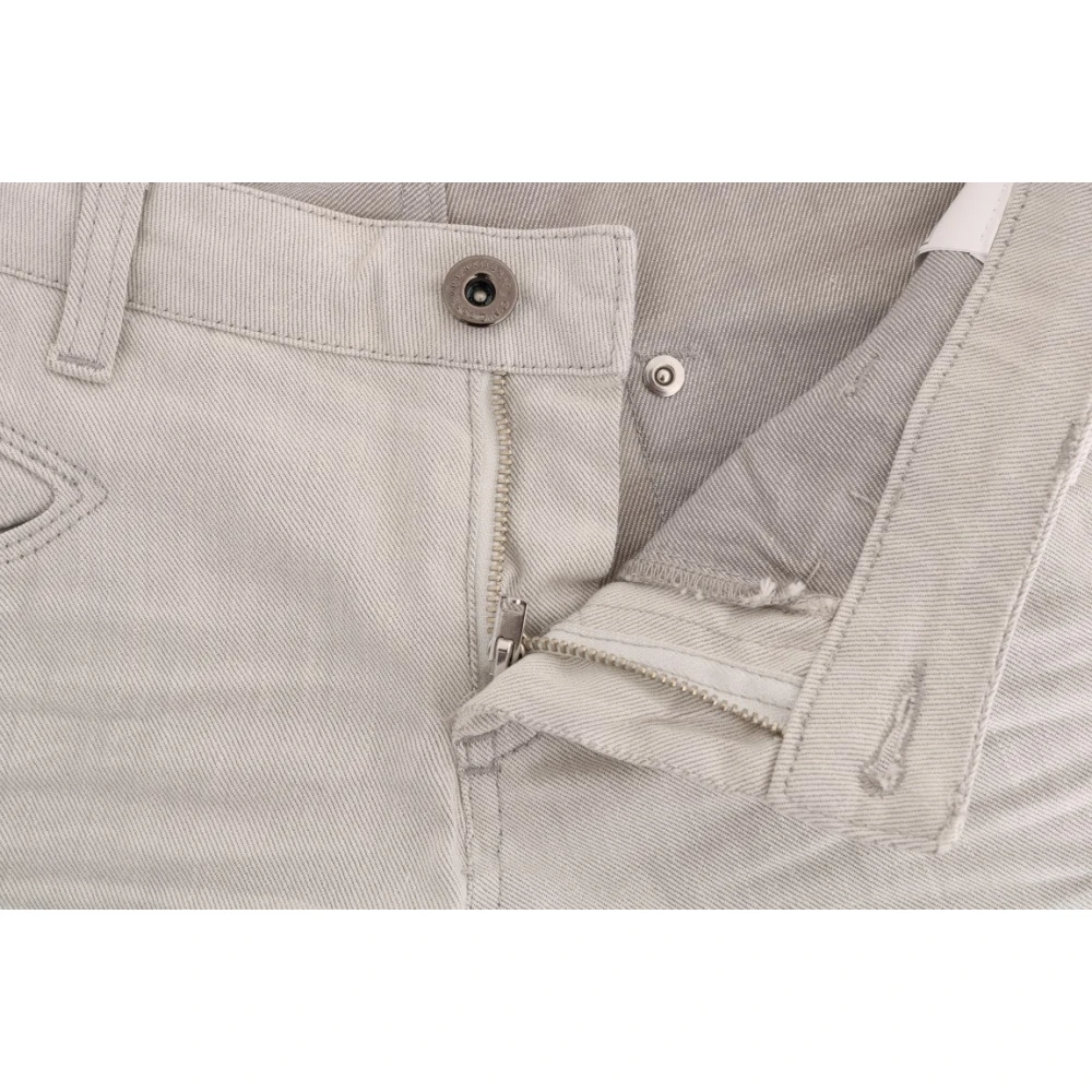 Costume National Witte Slim-Fit Stretch Jeans White Dames