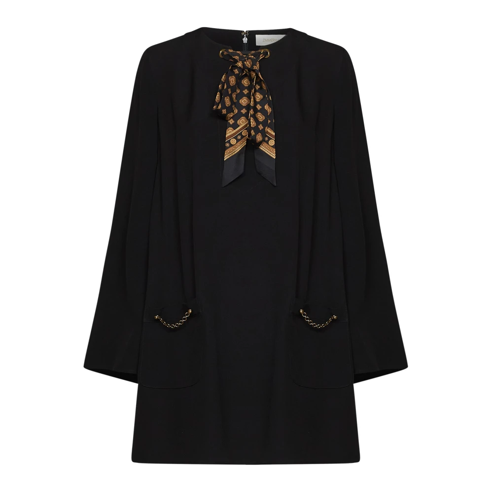 Zimmermann Donna Nero - Abito Corto - Dresses - L