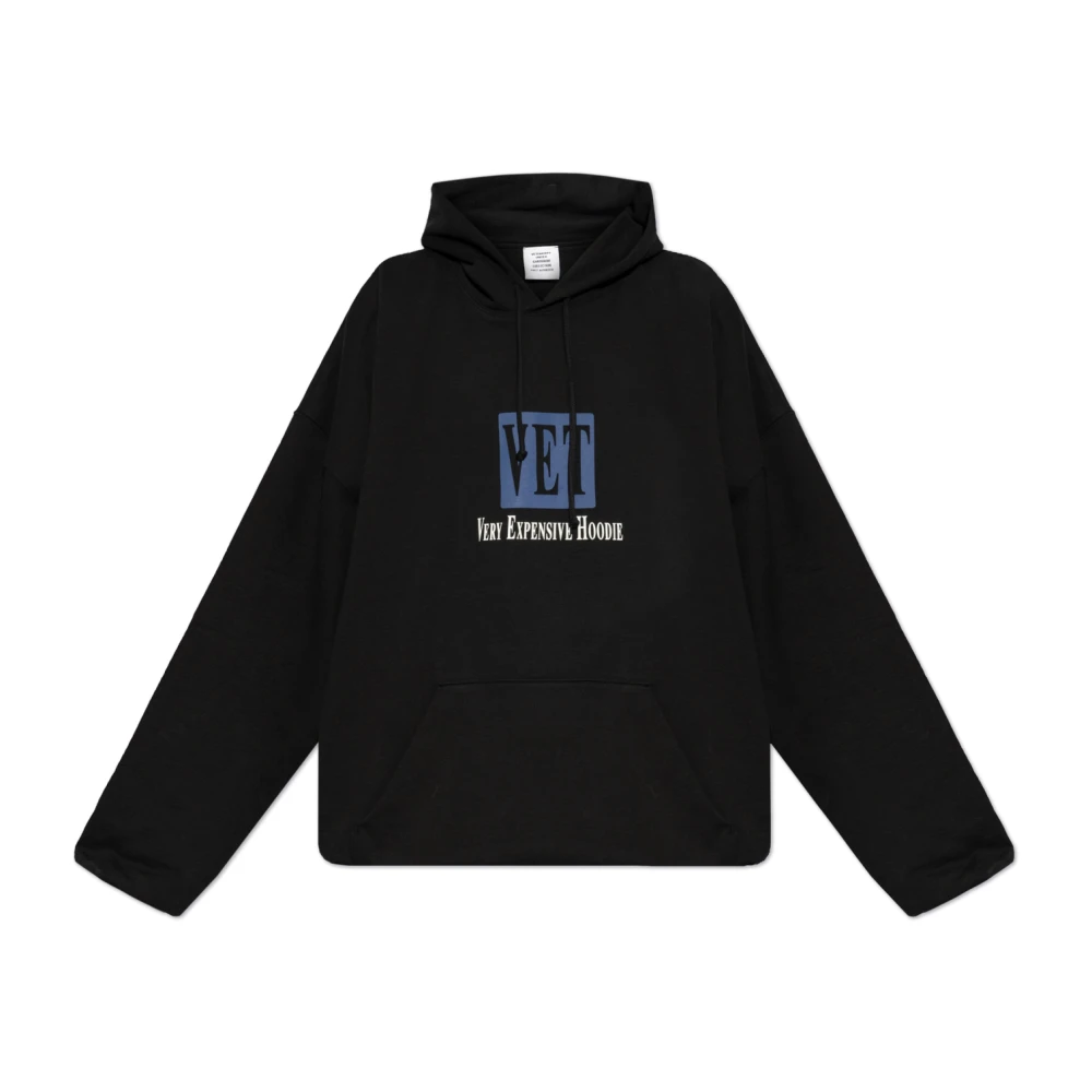 Vetements Gedrukte sweatshirt Black Heren