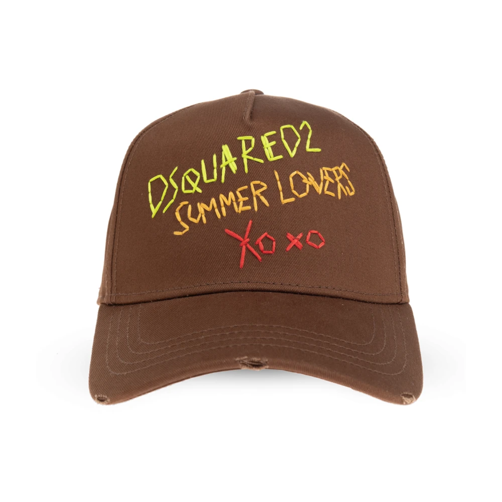 Accessories > Hats > Caps - - Dsquared2 - Modalova