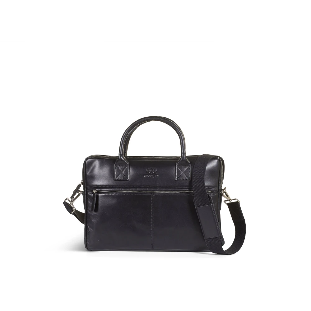 Howard London Laptop Bag Evan Black Heren