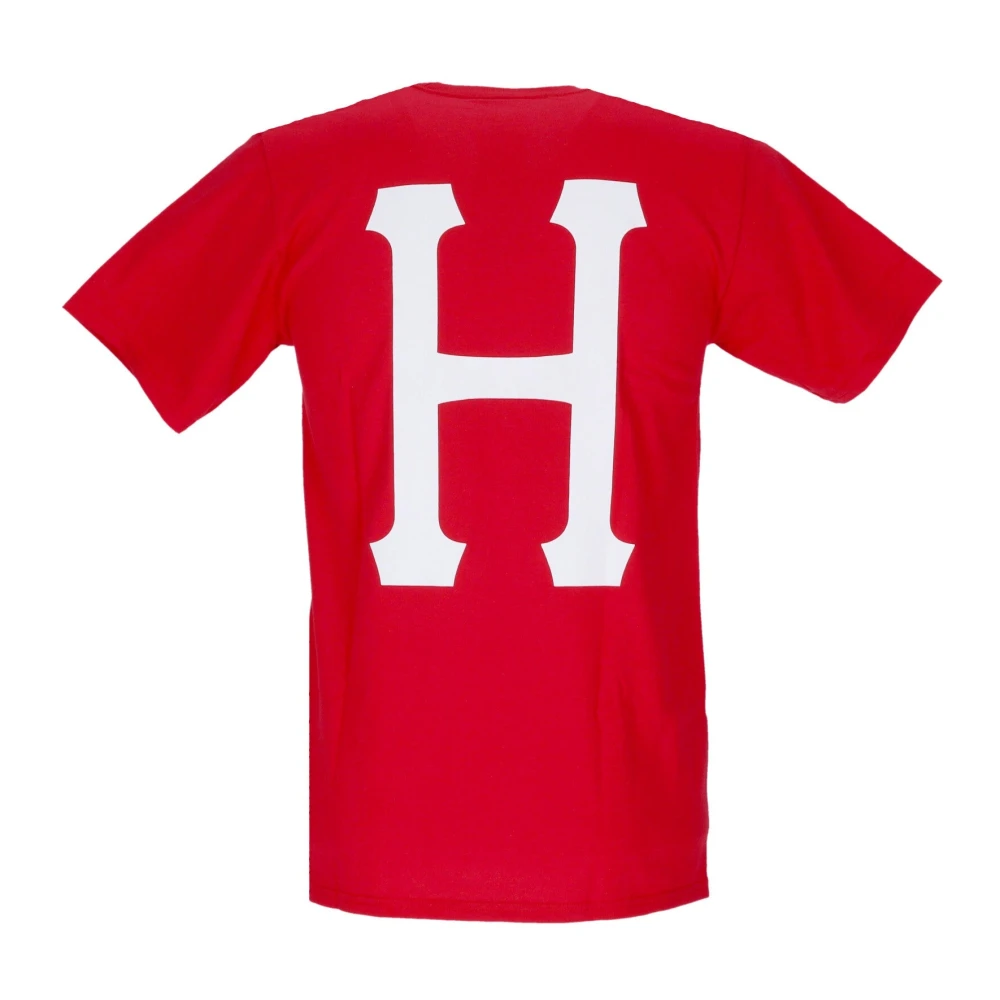 HUF Klassiek Rood Heren T-shirt Korte Mouw Red Heren