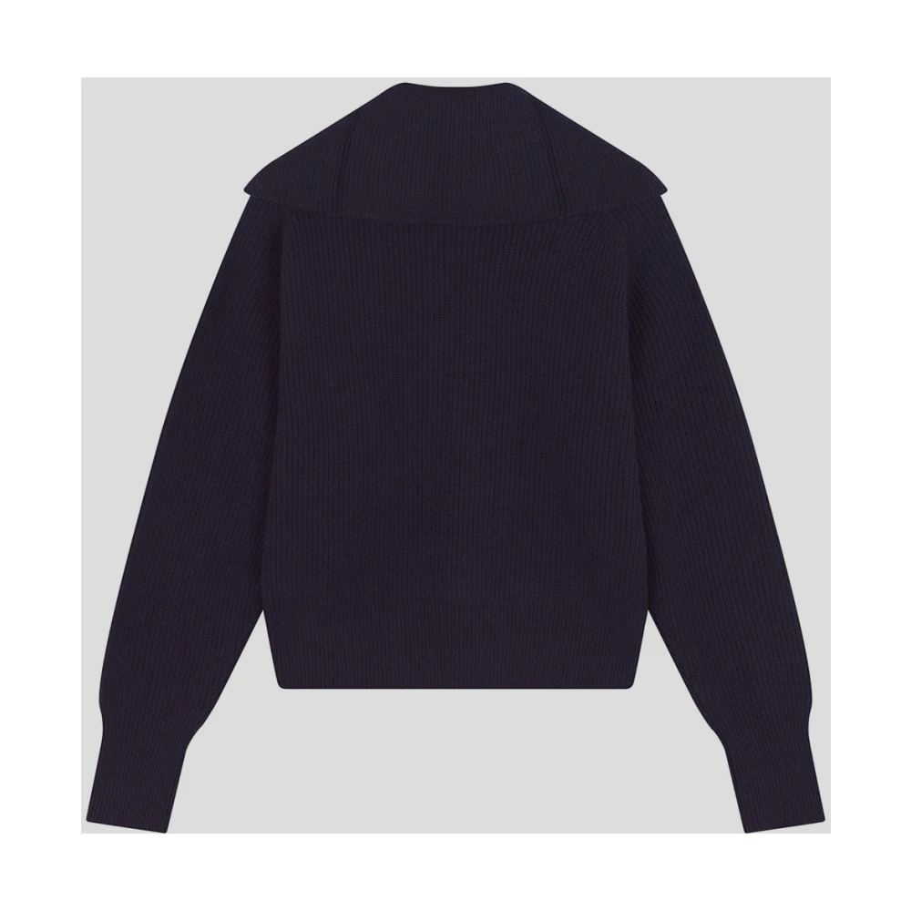 Maison Kitsuné Wol Vos Trui Purple Dames