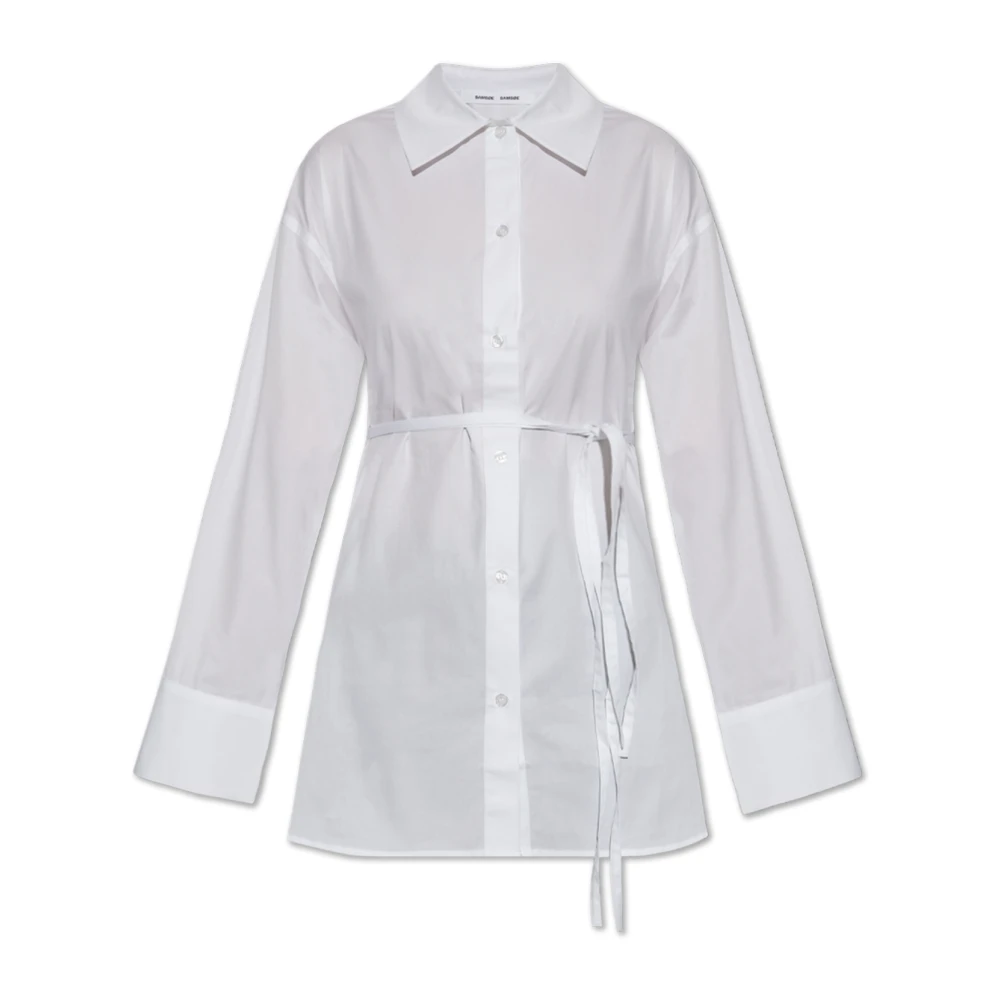 Samsøe Shirt Sacata White Dames