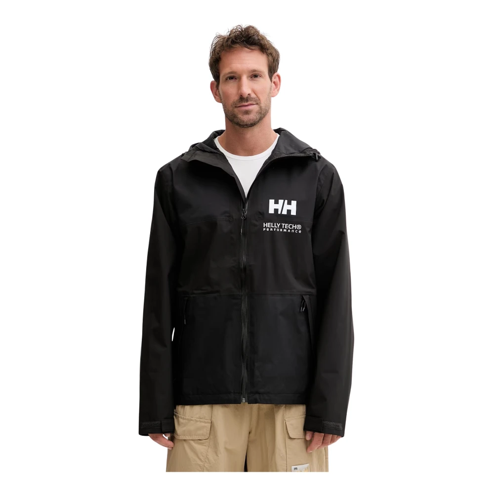 Helly Hansen Uomo Nero Impermeabile Ace Graphic - Immagine 2