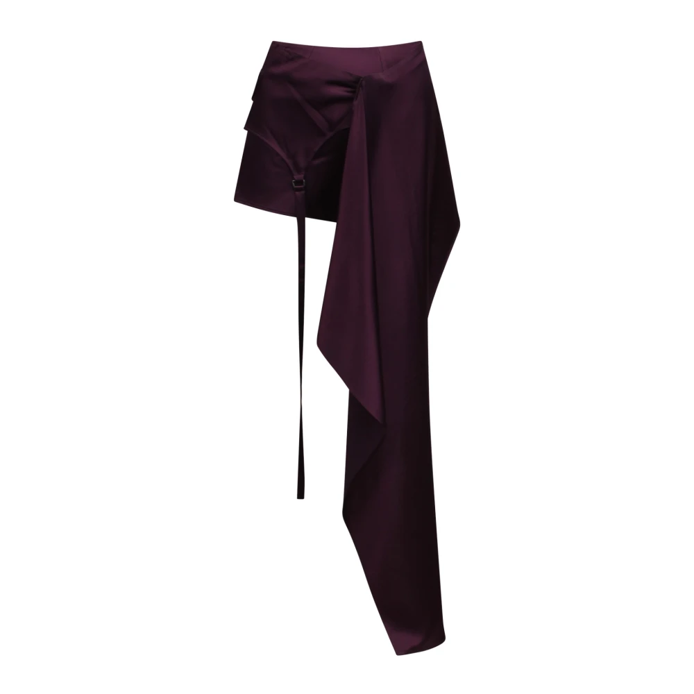 Ssheena Midi Skirts Purple Dames