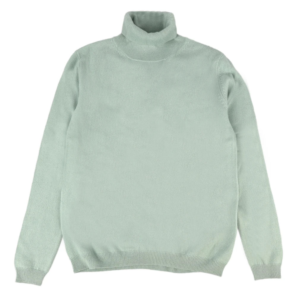 Il Gufo Kashmir Turtleneck för Barn Green, Pojke