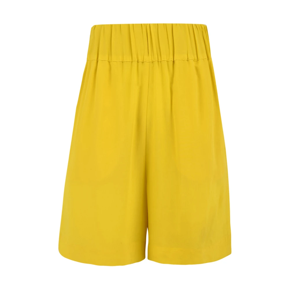 Aspesi Casual Shorts Model Narciso Yellow Dames
