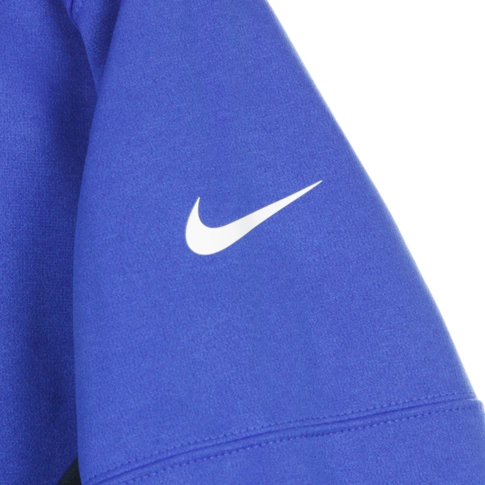 Nike NFL Team Name Lockup Hoodie Blue Heren