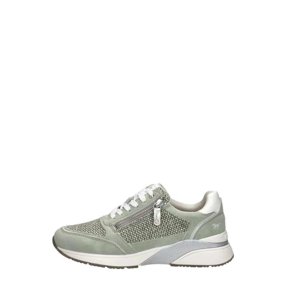 Mustang Sneakers Laag Heren Schoenen Groen