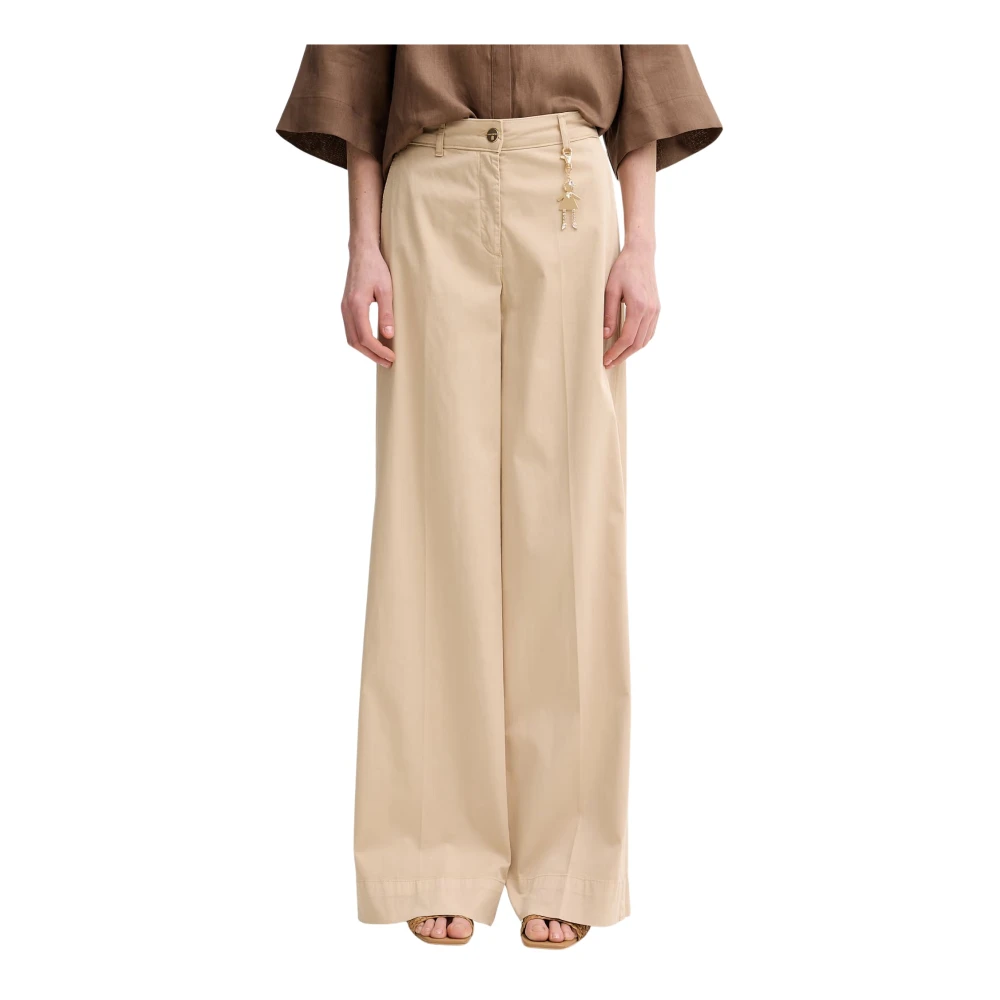 Fracomina Donna Beige Pantaloni, L, New,
