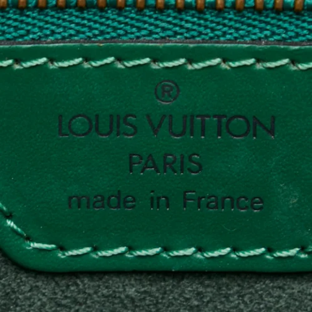 Louis Vuitton Vintage Pre-owned Leather totes Green Dames