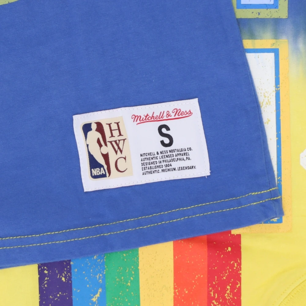 Mitchell & Ness NBA Tie Dye Tank Mutombo 55 Multicolor Heren