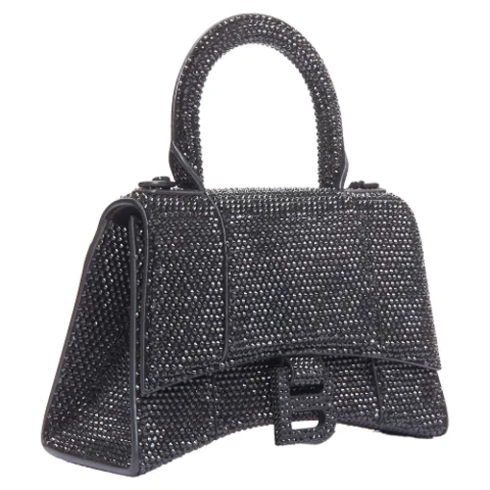 Balenciaga Vintage Pre-owned Leather crossbody-bags Black Dames