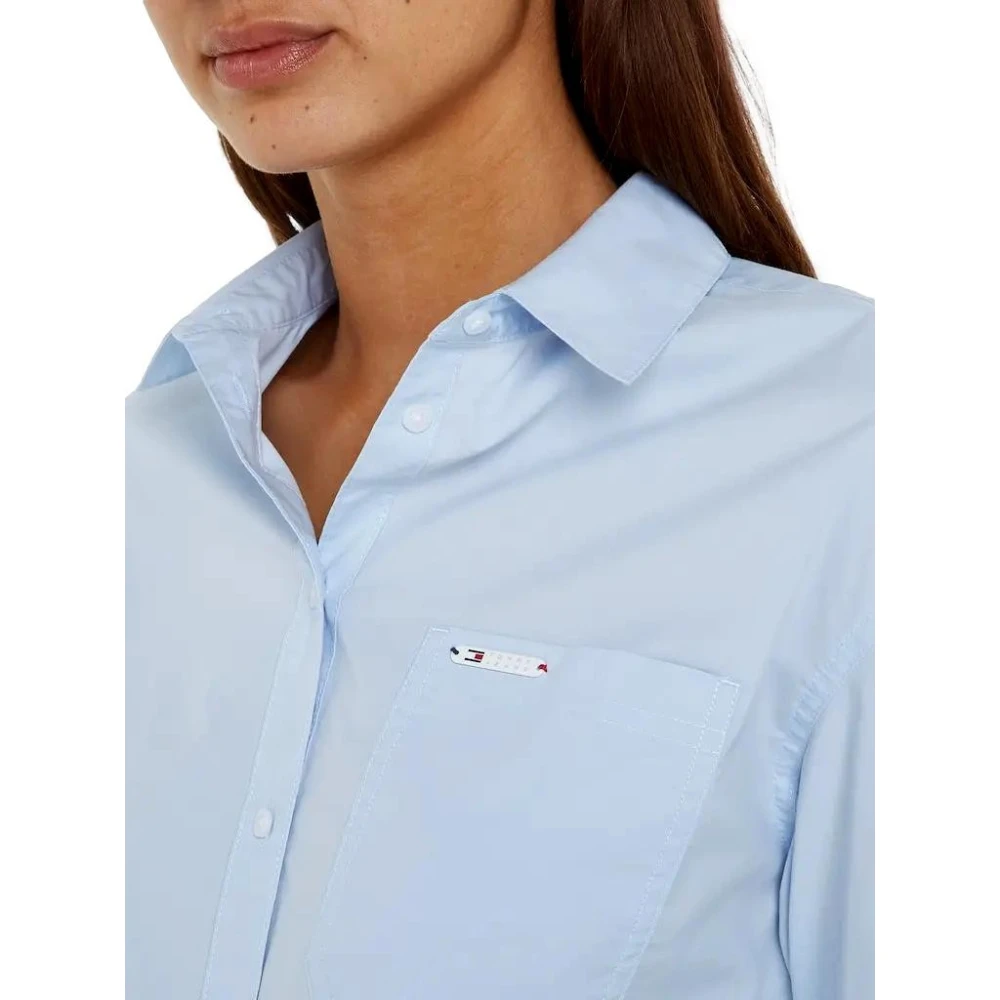 Tommy Jeans Shirts Blue Dames