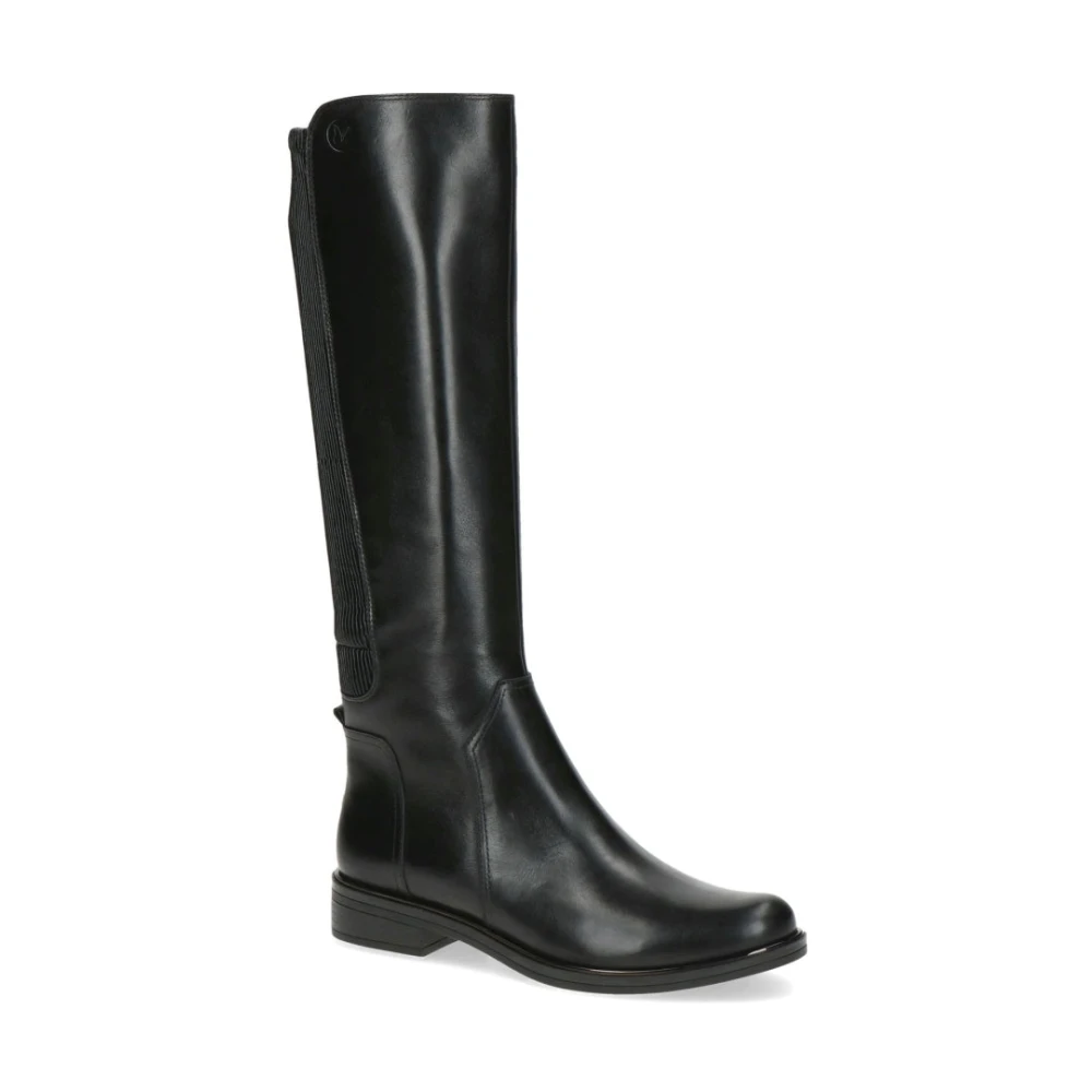Caprice Women's Black High Boots, 6 Uk, Casual Closed Ankle Boots