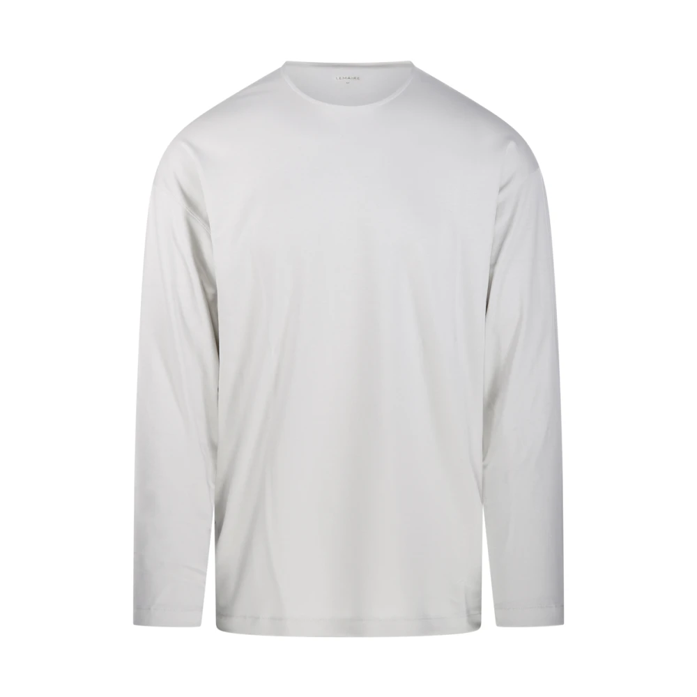 Lemaire Men's White Long Sleeve T-Shirts, Xl, Bg282 Ls T-Shirt