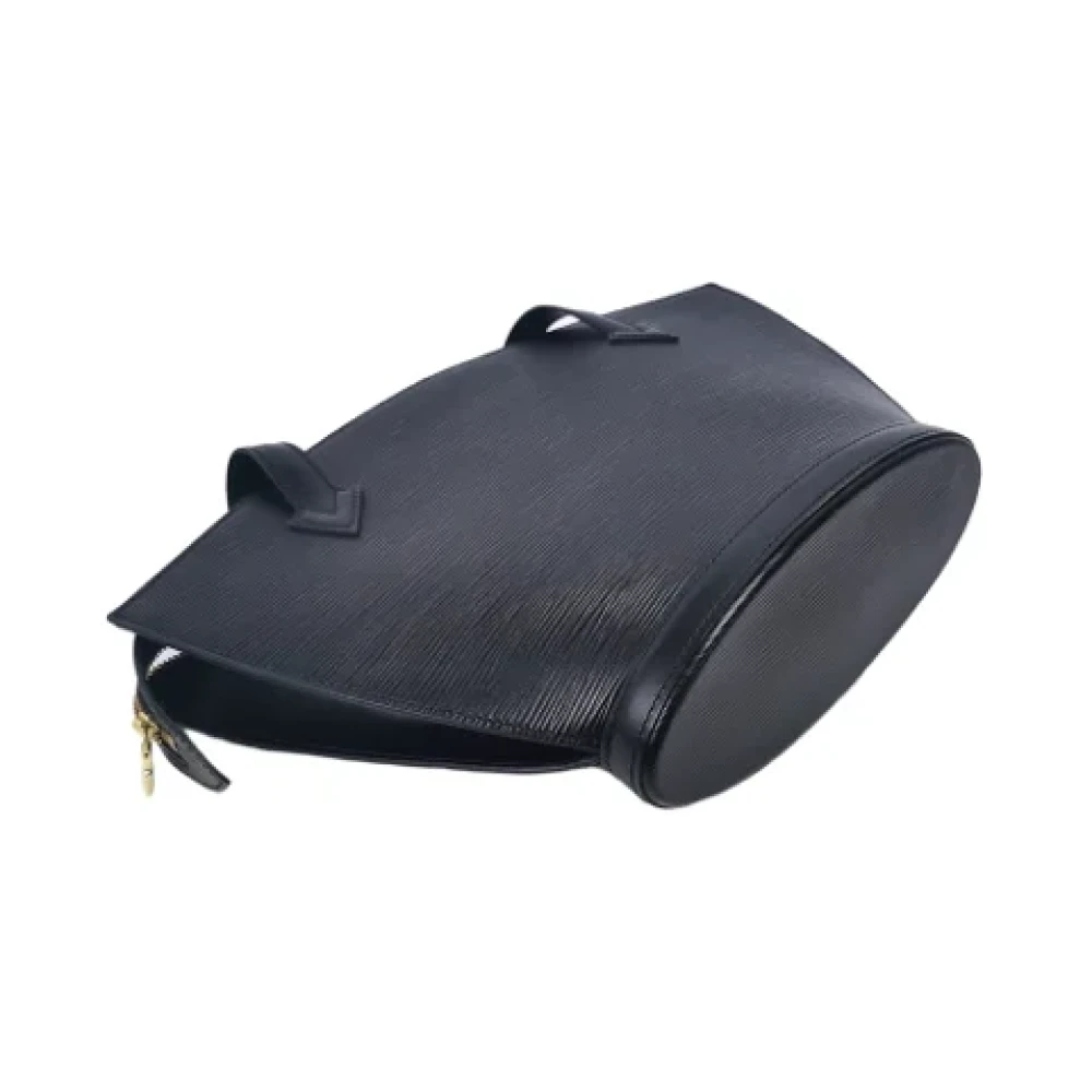 Louis Vuitton Vintage Pre-owned Leather louis-vuitton-bags Black Dames