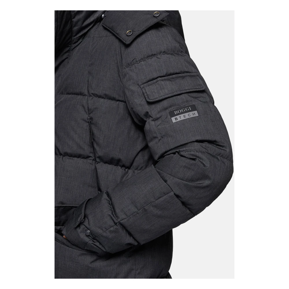Boggi Milano B Tech Parka Gray Heren