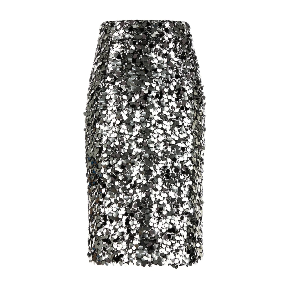 Dolce & Gabbana Stijlvolle Rokken voor Vrouwen Gray Dames