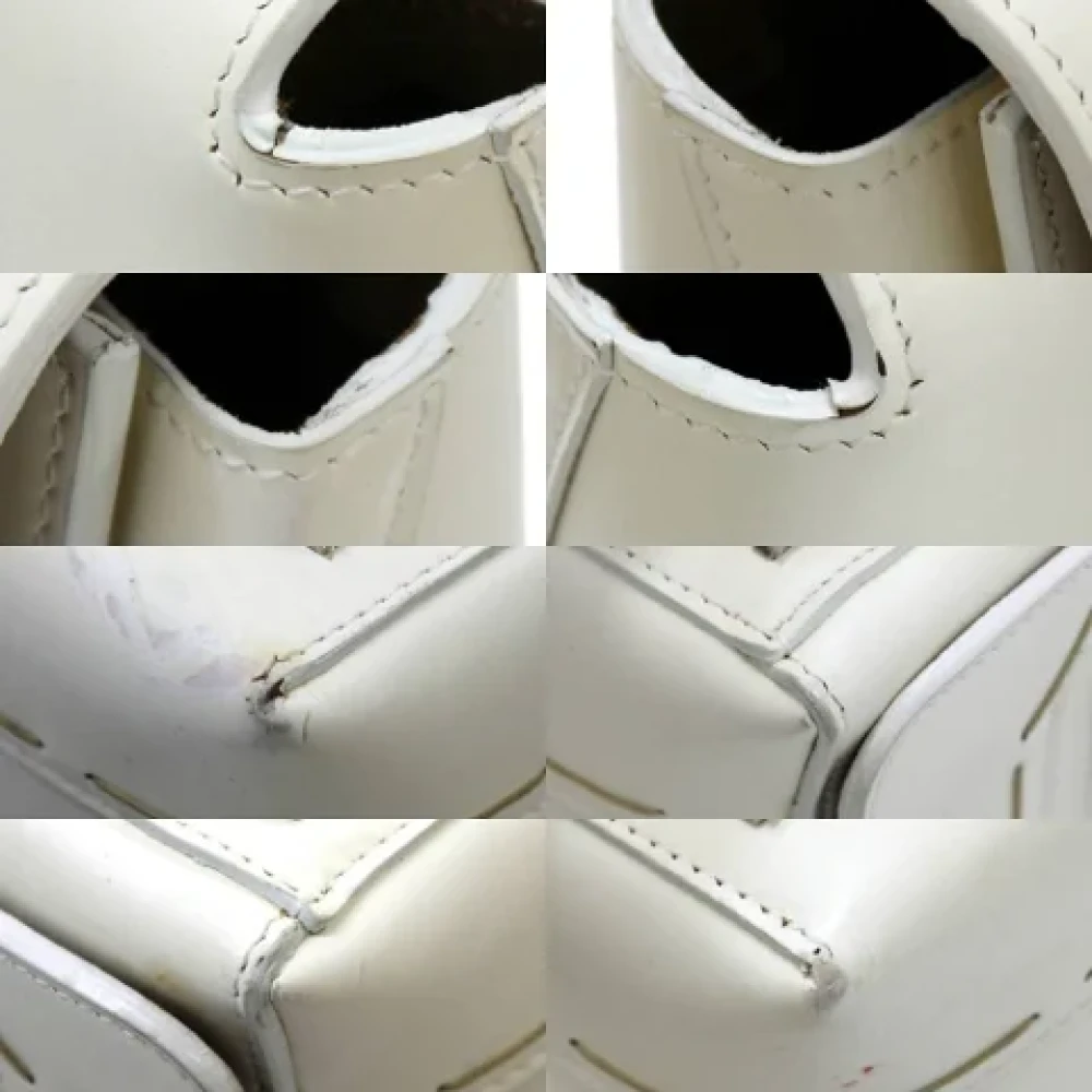 Balenciaga Vintage Pre-owned Fabric balenciaga-bags Beige Dames