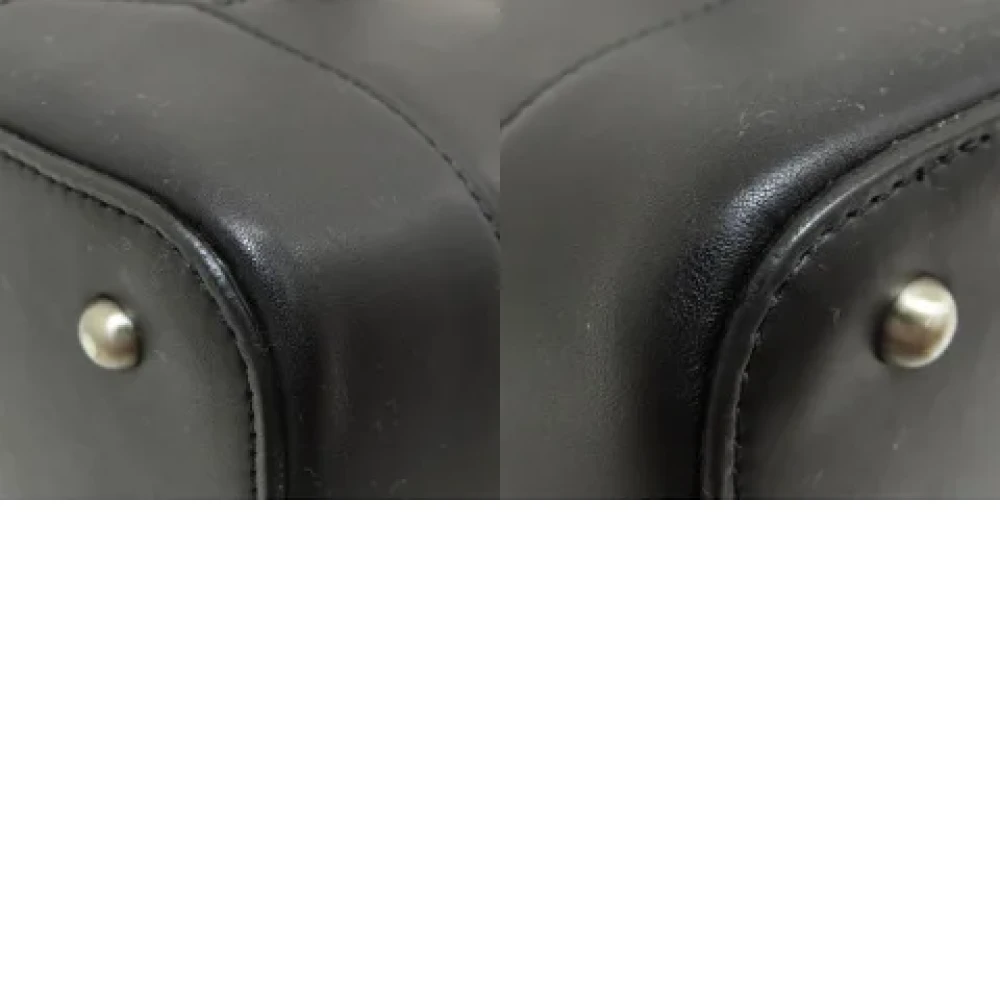 Burberry Vintage Pre-owned Fabric handbags Black Dames