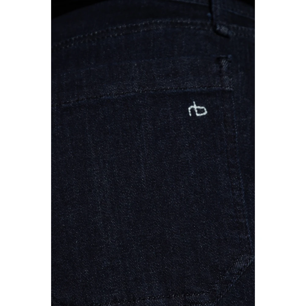 Rag & Bone Wijde broek Blue Dames