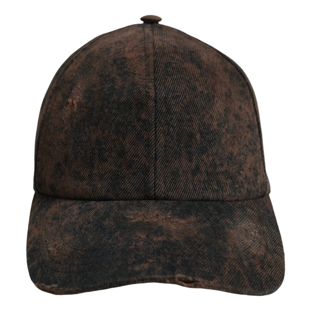 Dolce & Gabbana Brown Hats & Caps, Unisex, One Size, Baseball Hat