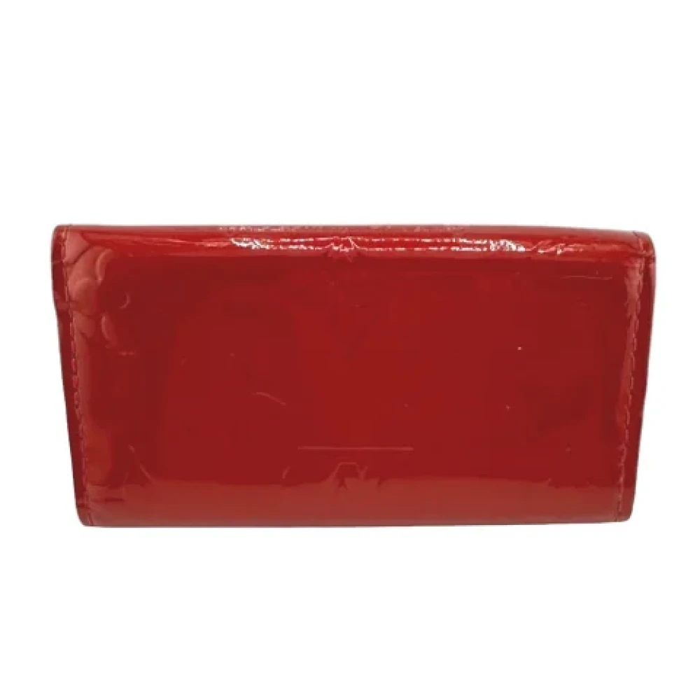 Louis Vuitton Vintage Pre-owned Canvas key-holders Red Dames