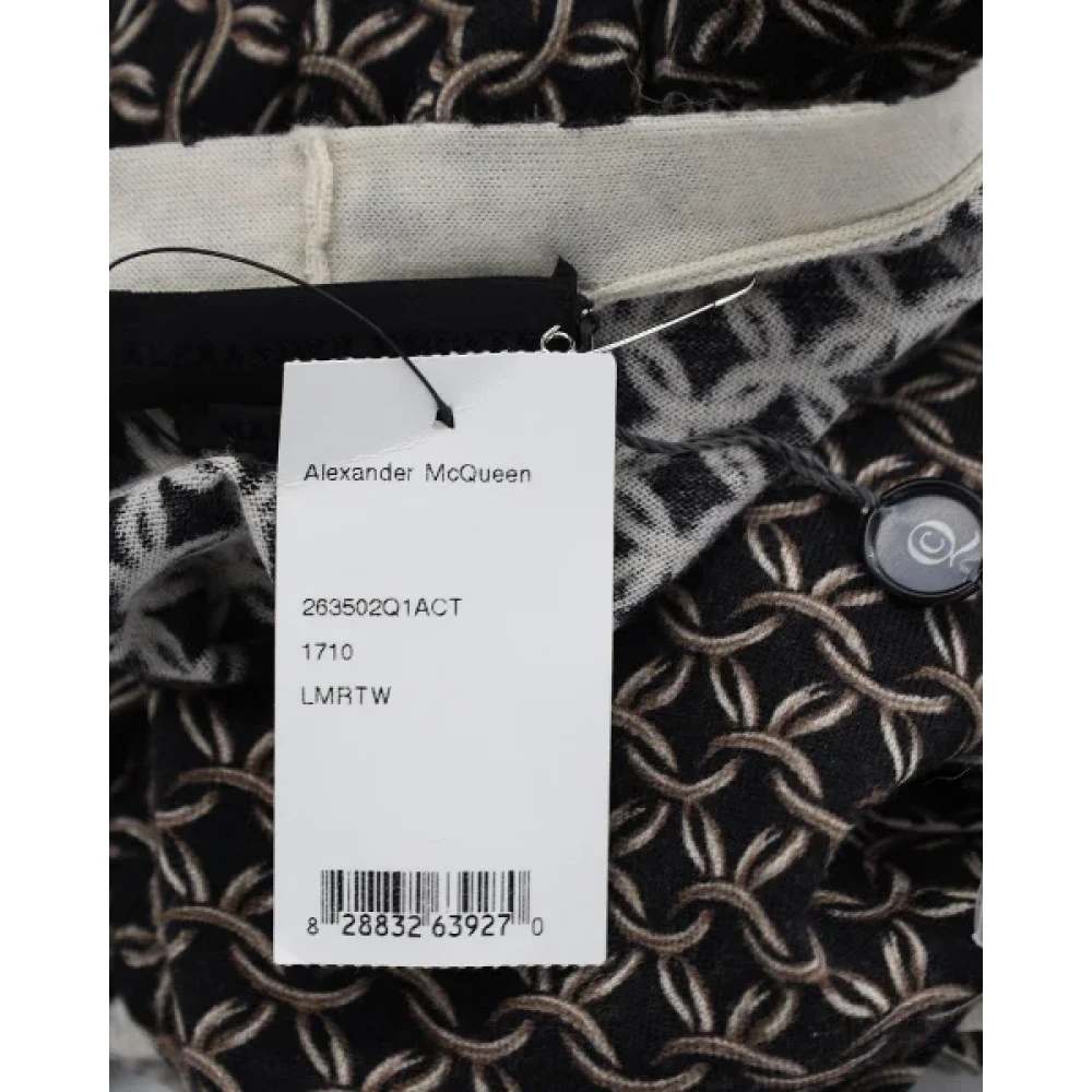 Alexander McQueen Pre-owned Wool tops Multicolor Dames