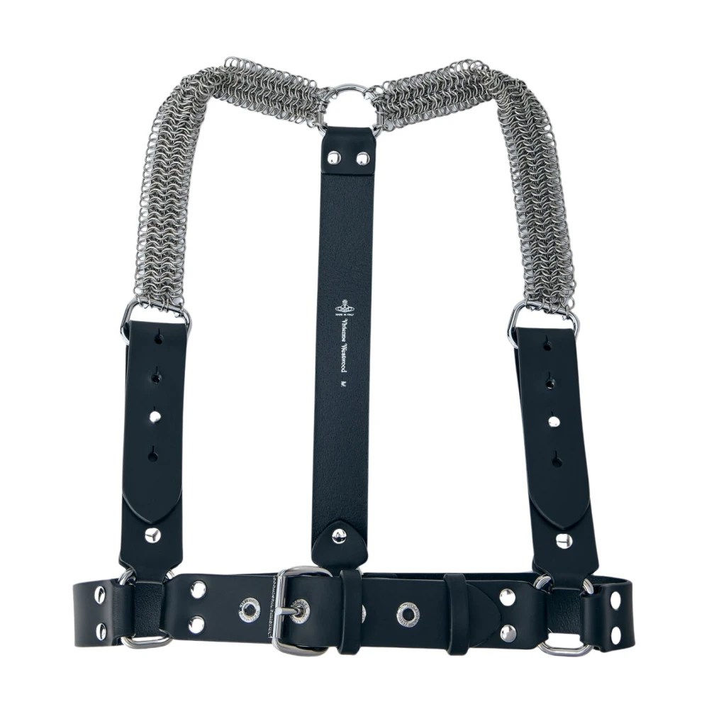 Vivienne Westwood Unisex Nero - Chain Harness - Accessories - M