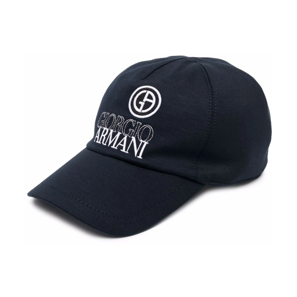 Giorgio Armani Hats Blue Heren