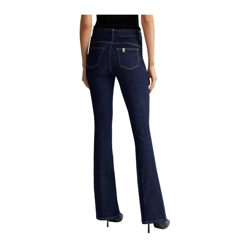 Liu Jo Denim Broek Normaal Wassen Blue Dames