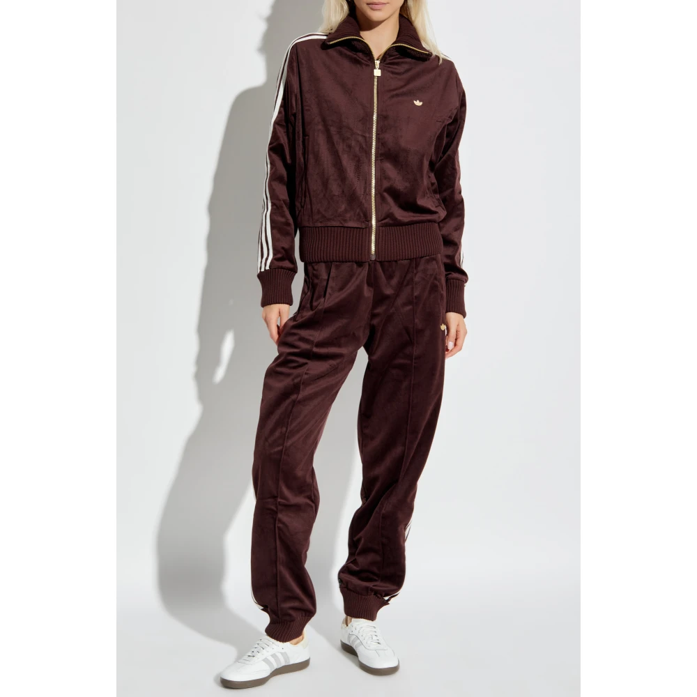 adidas Originals Sweatshirt met logo Brown Dames
