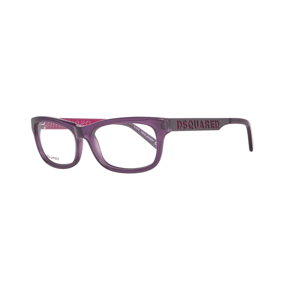 Dsquared2 Paarse metalen frames voor vrouwen Purple Dames