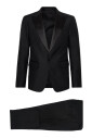 black-silk-and-wool-evening-dress
