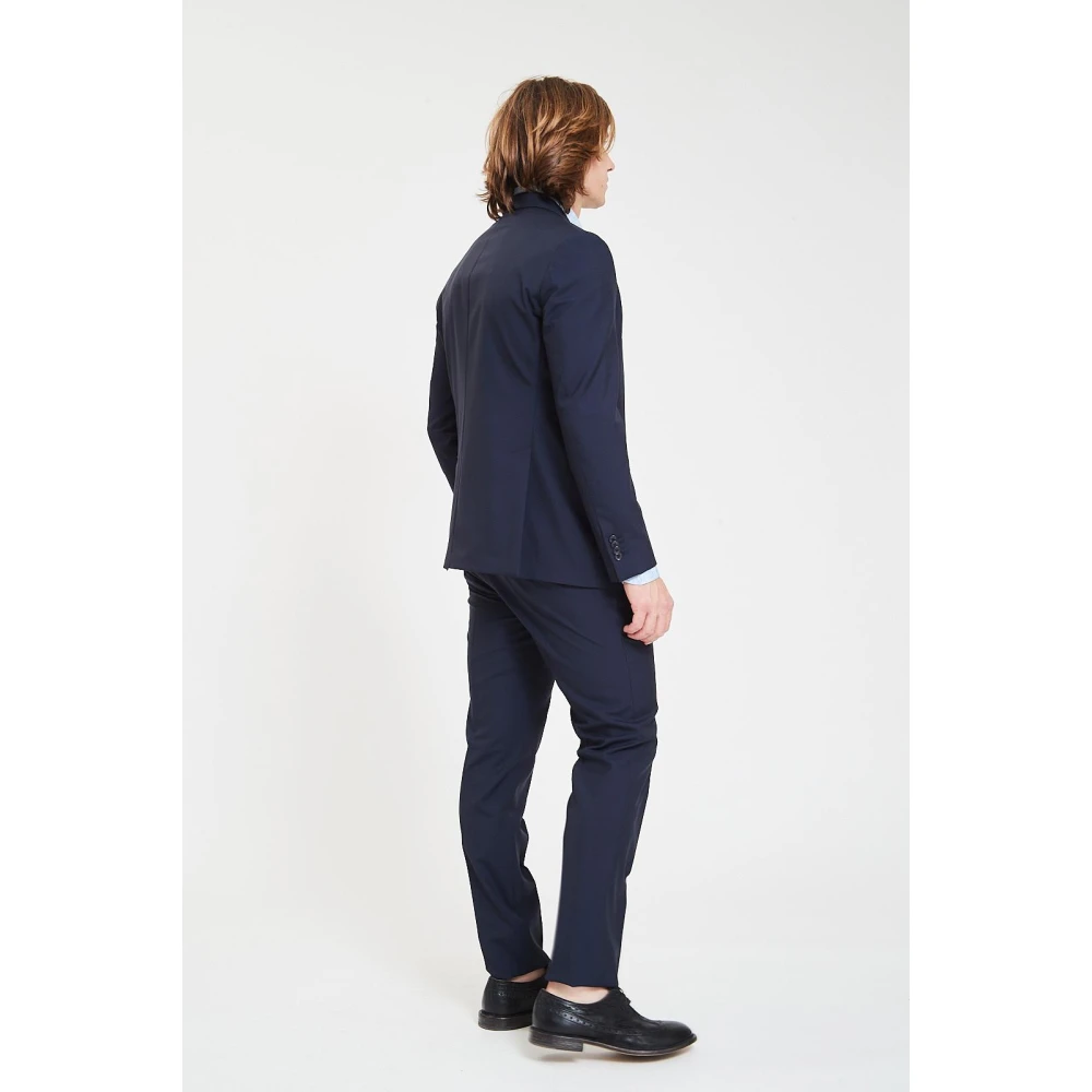 Luigi Bianchi Mantova Stijlvolle Jurk Blue Heren