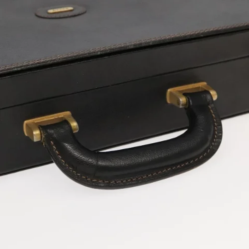 Bally Pre-owned Leather handbags Black Dames