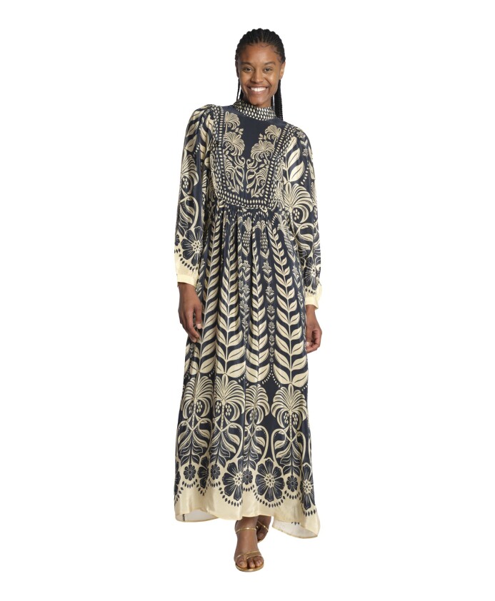 robe-longue-imprimee-bicolore