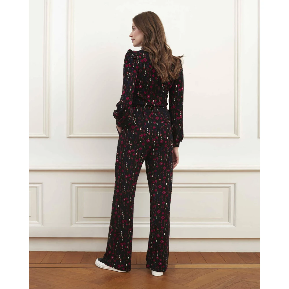 Lofty Manner Eve Lange Mouw Top Multicolor Dames