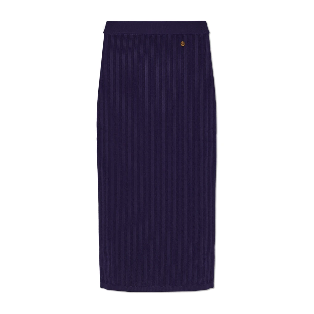 Versace - Falda Lápiz - Skirts - Mujer - Púrpura - M