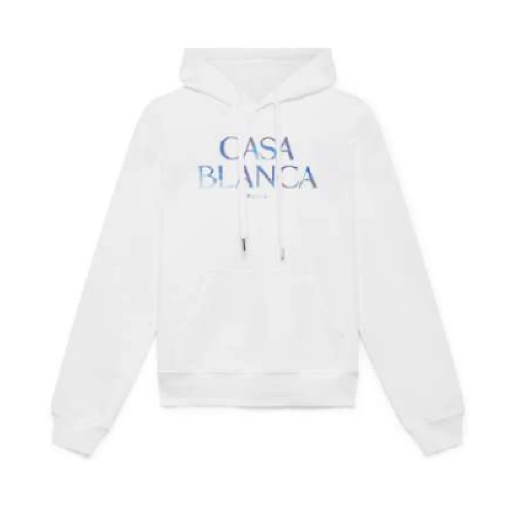 Casablanca Coats - Female - Hoodies - White - M - Sweatshirts & Hoodies
