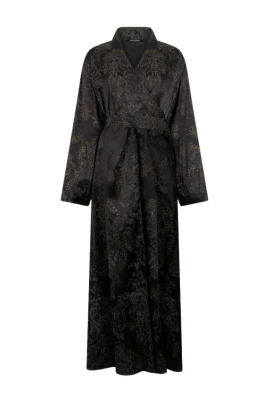 Ornamental Silk Kimono Dress