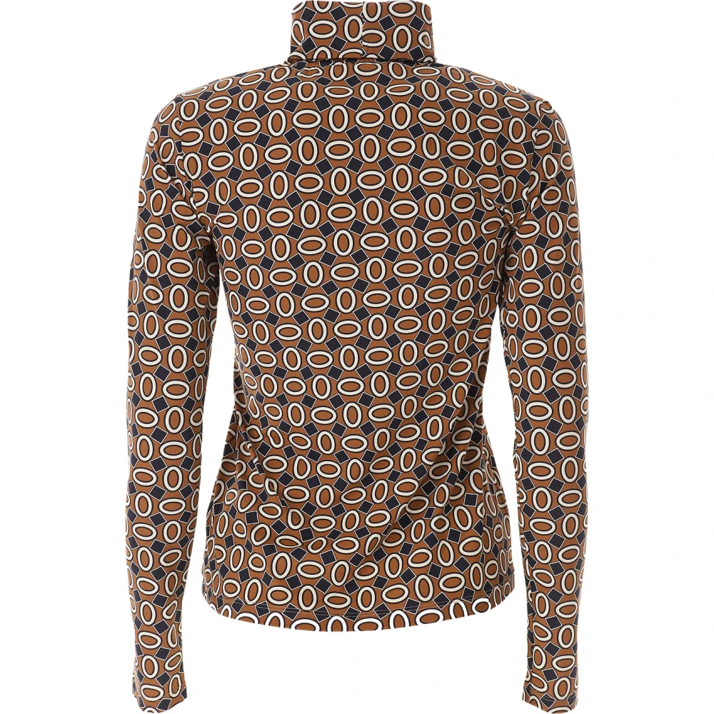 Caliban Stijlvolle Overhemden Collectie Brown Dames