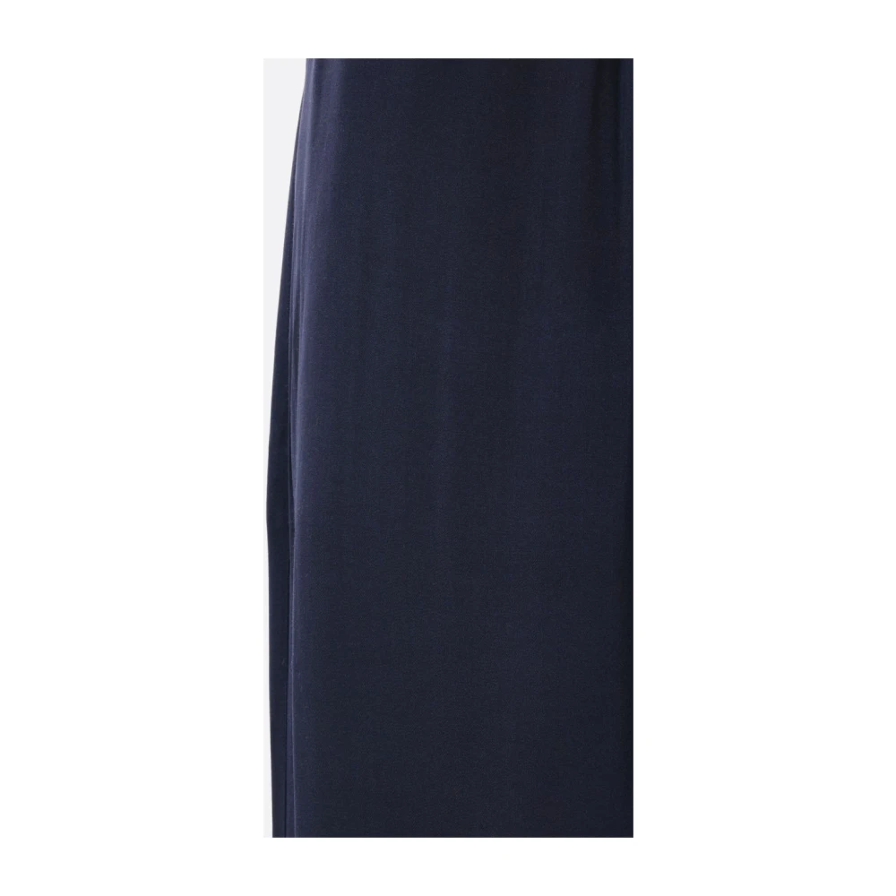 Raquel Diniz Bloemen Wijde Pijp Broek Blue Dames