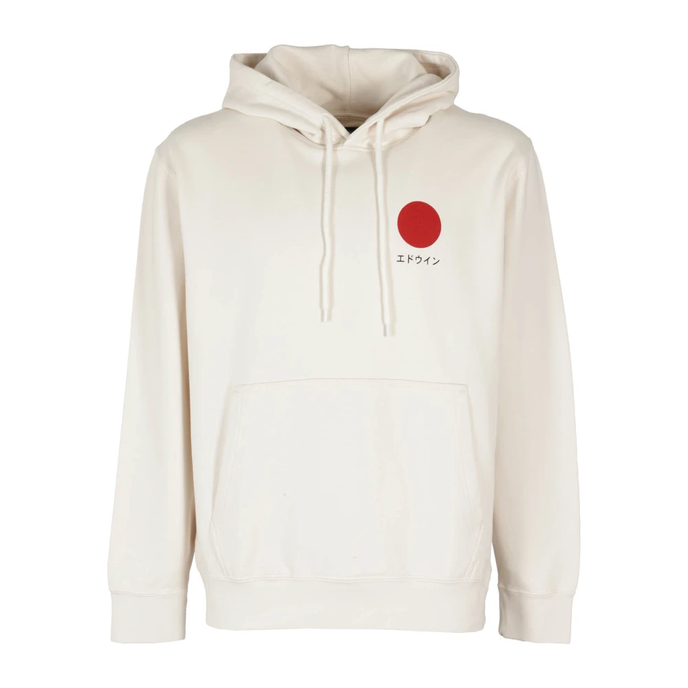 Edwin Japanse Zon Hoodie White Heren