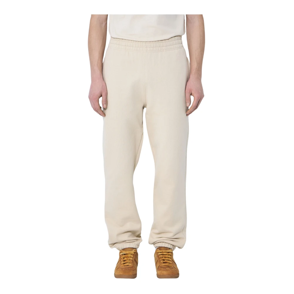 Burberry Logo Patch Track Pants Beige, Herr